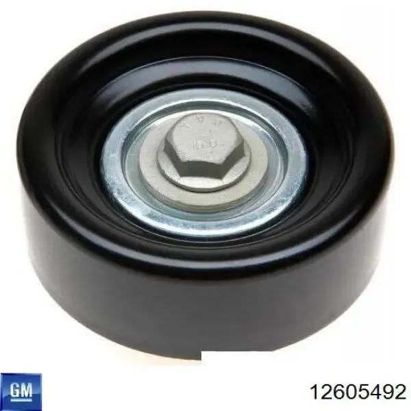 Polea tensora correa poli V 12605492 General Motors