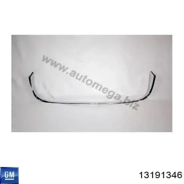 13191346 GENERAL MOTORS Moldura De Rejilla De Radiador Inferior