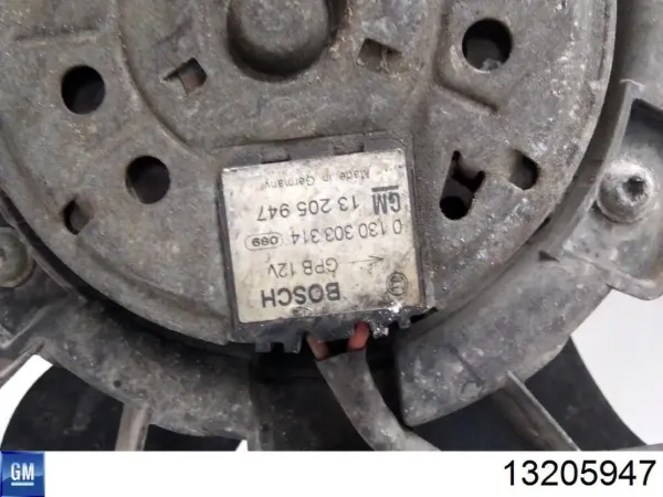Ventilador del motor 13128831 Opel