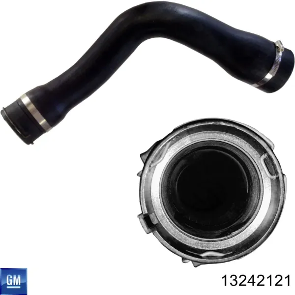 Tubo flexible de aire de sobrealimentación izquierdo 13242121 General Motors