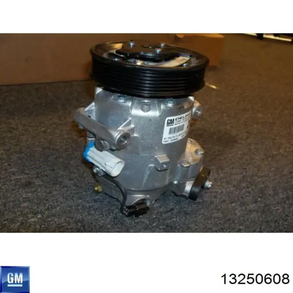 Compresor de aire acondicionado 13250608 General Motors