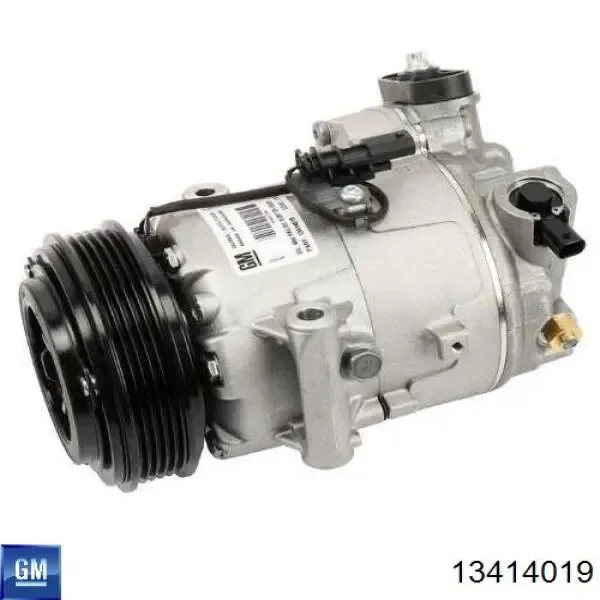 Compresor de aire acondicionado 13414019 General Motors