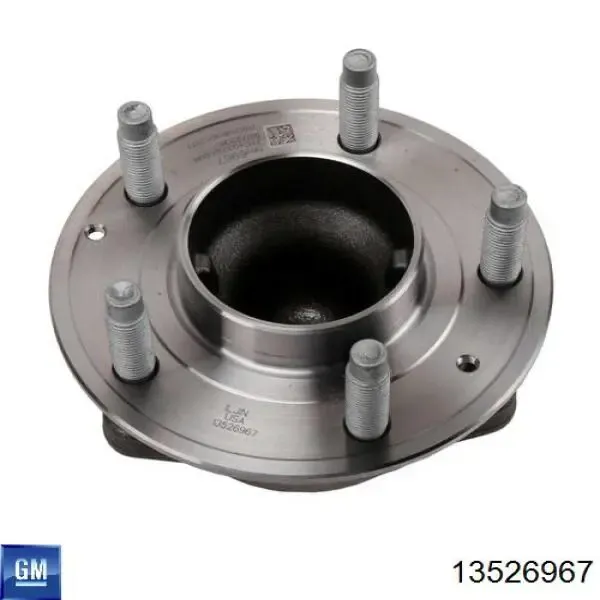 Cubo de rueda trasero 13507017 General Motors