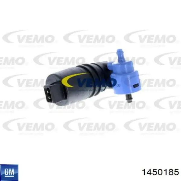 Bomba de agua limpiaparabrisas, delantera 1450185 General Motors