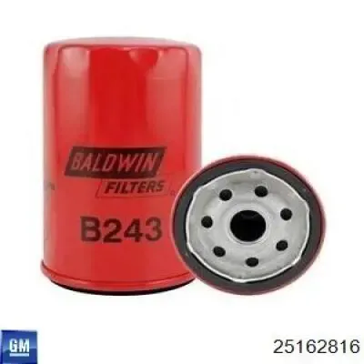Filtro de aceite 25162816 General Motors