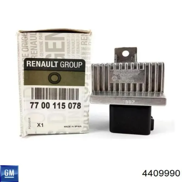 Relé de bujía de precalentamiento Renault Trafic 2 FL