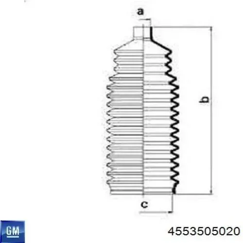 Fuelle, dirección Opel Vectra 36