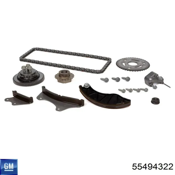 Kit de cadena de distribución 55494322 General Motors