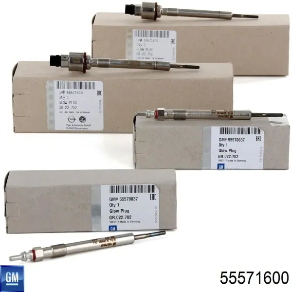 Bujía de precalentamiento 55571600 General Motors