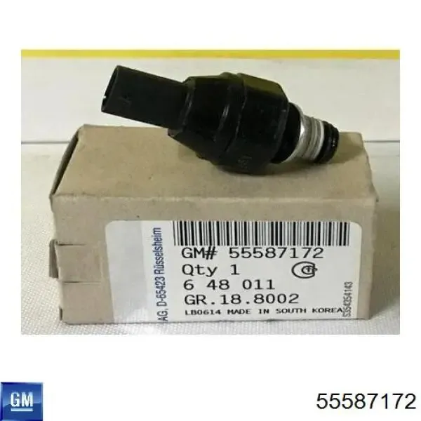 Sensor de presión de aceite 55587172 General Motors