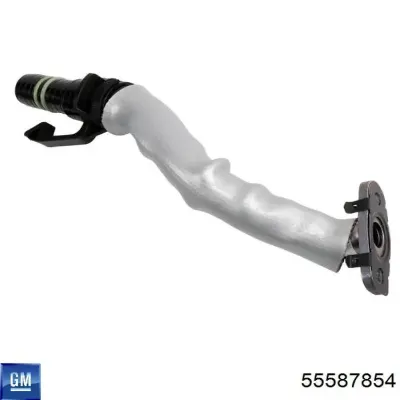 Tubo (Manguera) Para Drenar El Aceite De Una Turbina GM 55587854