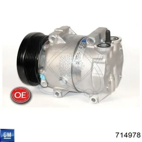 Compresor de aire acondicionado 714978 General Motors