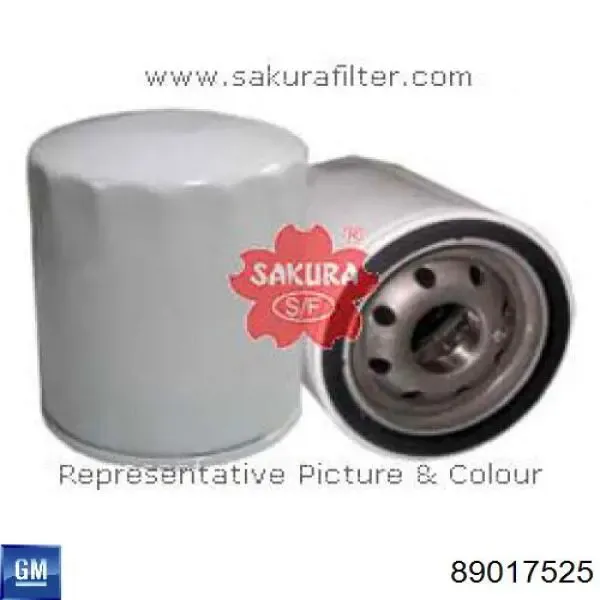 Filtro de aceite 89017525 General Motors