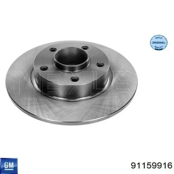 Disco de freno trasero Renault Trafic 2 FL