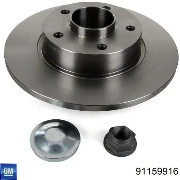 Disco de freno trasero Renault Trafic 2 FL