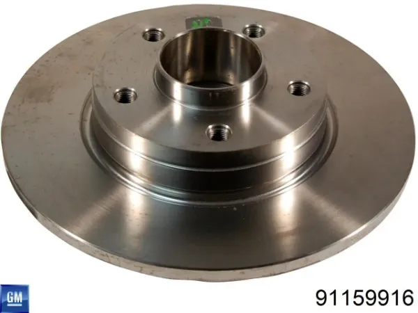 Disco de freno trasero Renault Trafic 2 FL