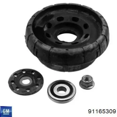 Soporte del amortiguador delantero 91165309 General Motors