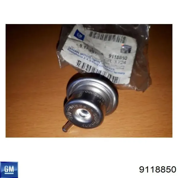 Regulador de presión de combustible 9118850 General Motors
