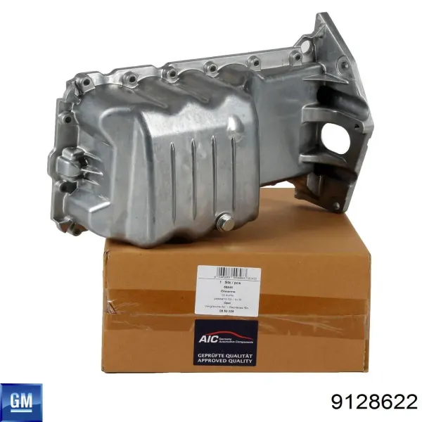 Cárter de aceite del motor 9128622 General Motors
