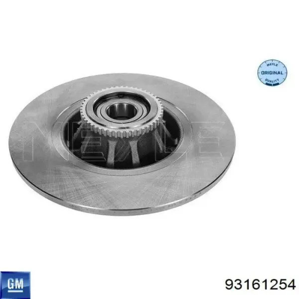 Disco de freno trasero Renault Trafic 2 FL