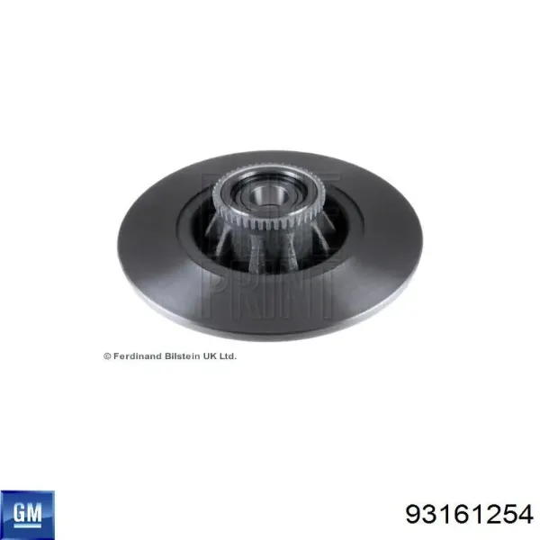 Disco de freno trasero Renault Trafic 2 FL