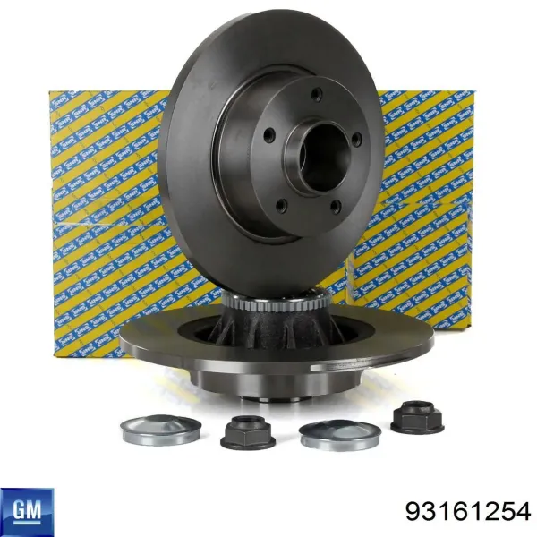 Disco de freno trasero Renault Trafic 2 FL