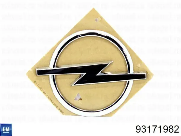 Emblema 93171982 General Motors