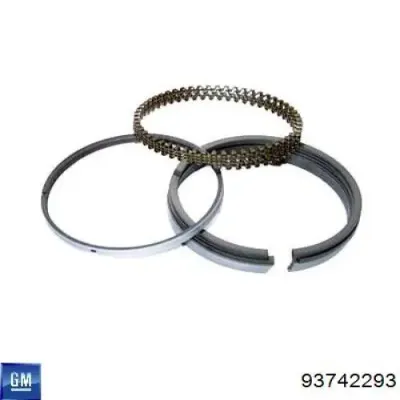 Juego de aros de pistón, motor, STD GM 93742293