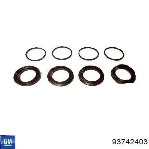 Kit de reparación de pinzas de freno 93742403 General Motors