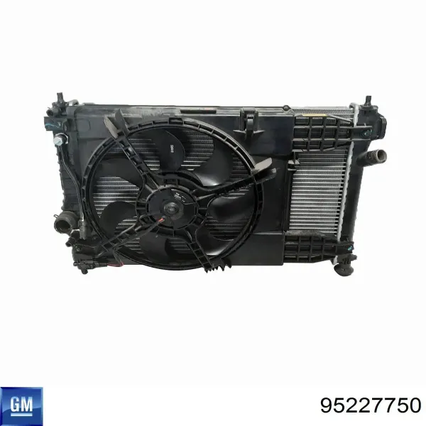 Radiador 95227750 General Motors