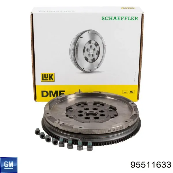 Volante motor 415048510 INA
