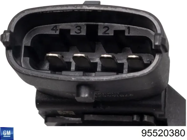 Sensor de presión del colector de admisión 95520380 General Motors
