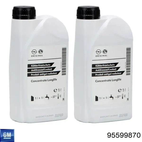 Liquido refrigerante 95599870 General Motors