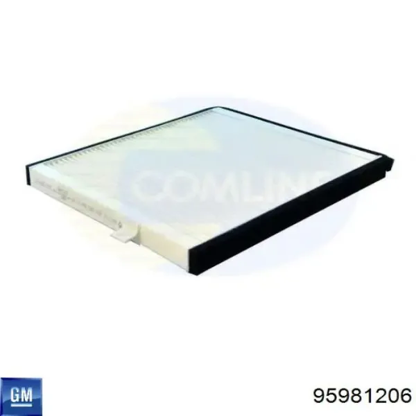 Filtro de habitáculo 95981206 General Motors