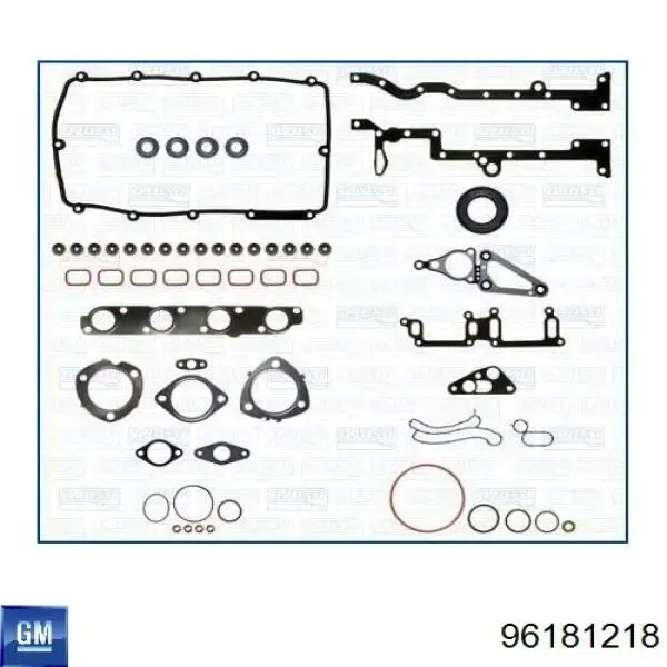 Junta de culata 96181218 General Motors