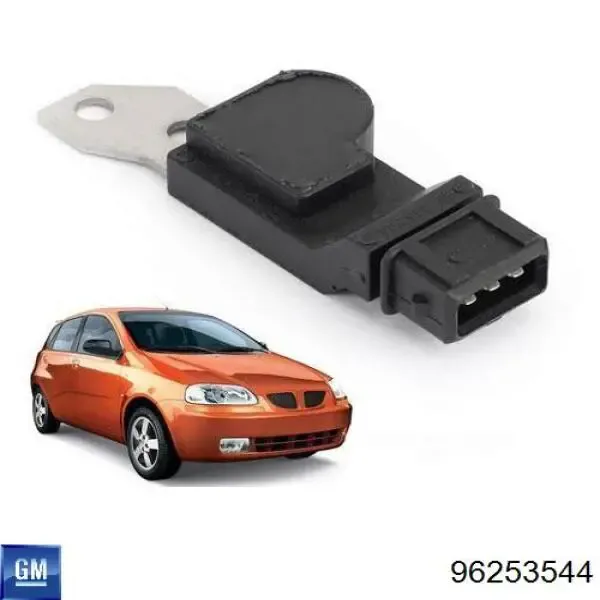 Sensor de árbol de levas 96253544 General Motors
