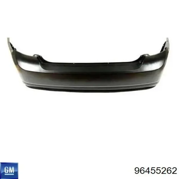 Parachoques trasero 96455262 General Motors