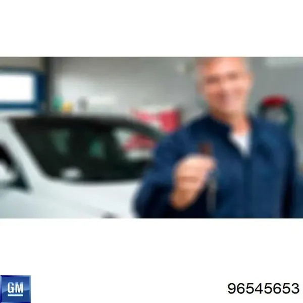 Moldura puerta trasera izquierda 96545653 General Motors