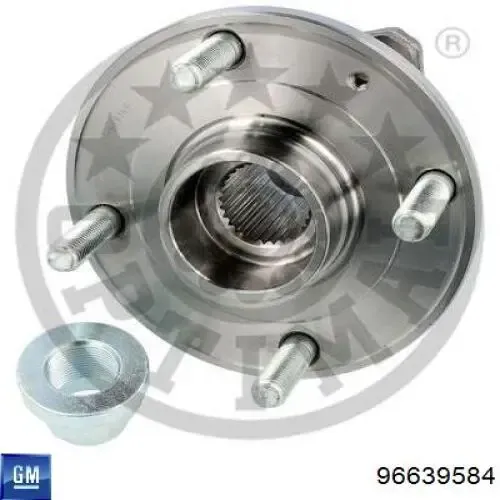 Buje de rueda delantero 96639584 General Motors