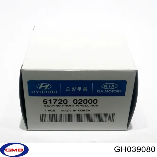 Cojinete de rueda delantero GH039080 GMB