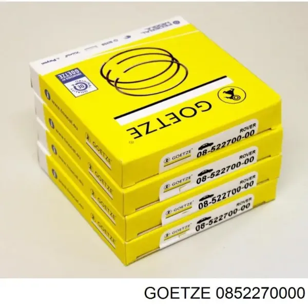 Aros de pistón para 1 cilindro, STD 0852270000 Goetze