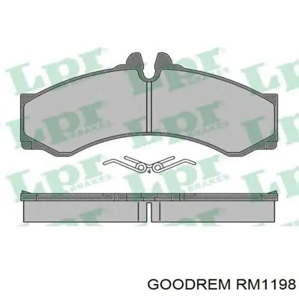Pastillas de freno RM1198 Goodrem