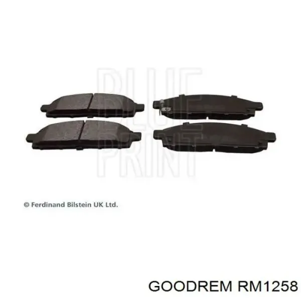 Pastillas de freno RM1258 Goodrem