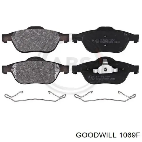 Pastillas de freno delanteras Renault Laguna 2 BG0, BG1