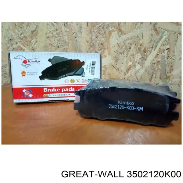 Pastillas de freno traseras 3502120K00 Great Wall