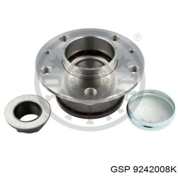 Cubo de rueda trasero Fiat Ducato 3 250