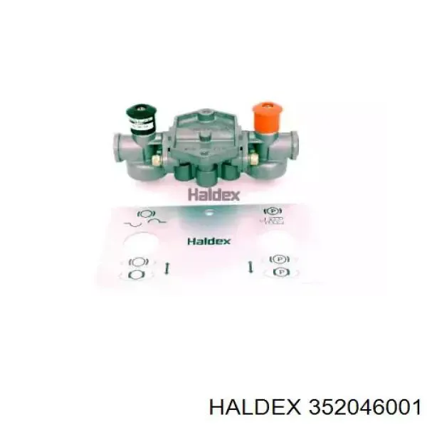 Válvula de liberación de emergencia 352046001 Haldex