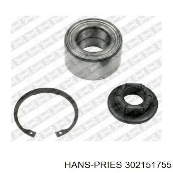 Cojinete de rueda 302151755 Hans Pries (Topran)