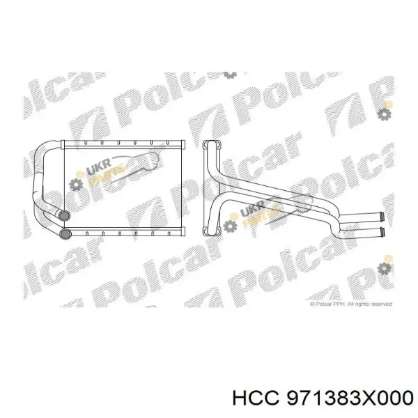 Radiador calefacción 971383X000 HCC