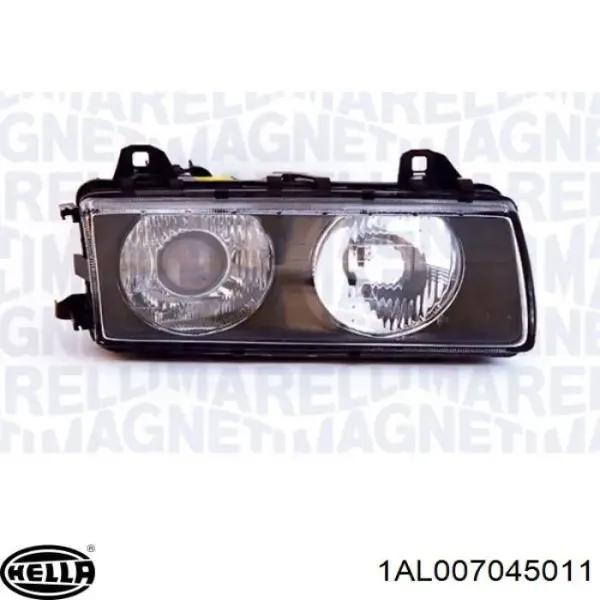 Faro izquierdo 1AL007045011 HELLA